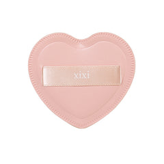 Heart-Shaped Dual-Use Makeup Sponge Puff Made From High-Quality Synthetic Sponge For Gentle Application Without Irritation, Effectively For Both Wet And Dry Powder Application