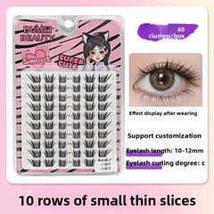 False Eyelashes Variety Pack with Glue