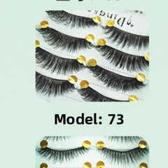 3D Voluminous False Eyelashes 10 Pairs