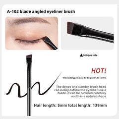 Eye Makeup Brush  Featuring Blade Eyebrow Brush Blade Eyeliner Bevel Brush Blade Eyeliner Flat Headed Brush Bevel Eyeliner Brush Bevel Eyebrow Brush Sickle Eyeliner Brush Pointed Brush  Detailed Eye Makeup Tools  Ideal for Travel and Beginners