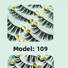 3D Voluminous False Eyelashes 10 Pairs