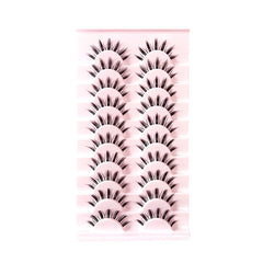 False Eyelashes 10 Pairs Natural Look