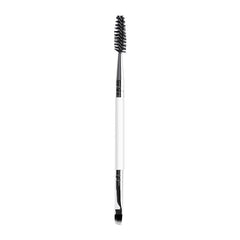 Double-Ended Eyebrow Brush and Eyelash Curler Beauty Tool