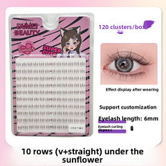 False Eyelashes Variety Pack with Glue