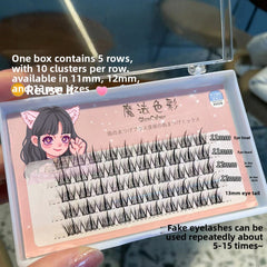 Magical-Colored False Eyelashes