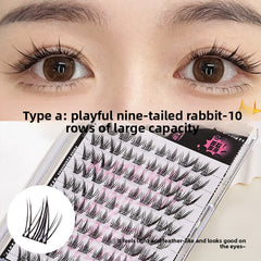 Self-Adhesive False Eyelashes Natural Look