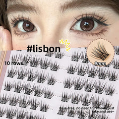 Self-Adhesive False Eyelashes Natural Look