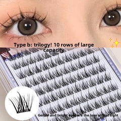 Self-Adhesive False Eyelashes Natural Look