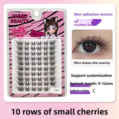 False Eyelashes Variety Pack with Glue
