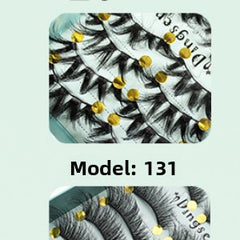 3D Voluminous False Eyelashes 10 Pairs