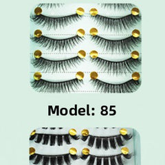 3D Voluminous False Eyelashes 10 Pairs