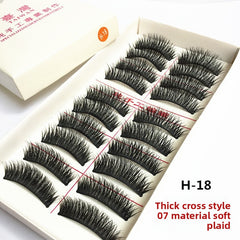 Soft and comfortable eyelashes