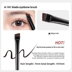 Eye Makeup Brush  Featuring Blade Eyebrow Brush Blade Eyeliner Bevel Brush Blade Eyeliner Flat Headed Brush Bevel Eyeliner Brush Bevel Eyebrow Brush Sickle Eyeliner Brush Pointed Brush  Detailed Eye Makeup Tools  Ideal for Travel and Beginners