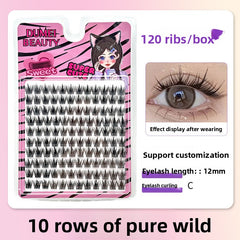 False Eyelashes Variety Pack with Glue