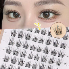 Self-Adhesive False Eyelashes Natural Look