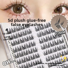 Self-Adhesive False Eyelashes Natural Look
