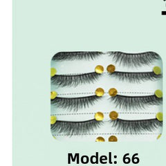 3D Voluminous False Eyelashes 10 Pairs