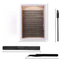 DIY Segmented False Eyelashes Clusters