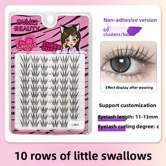 False Eyelashes Variety Pack with Glue