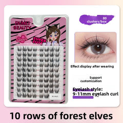 False Eyelashes Variety Pack with Glue