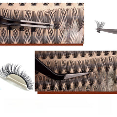 DIY Segmented False Eyelashes Clusters