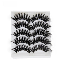 5 pairs of eyelashes