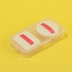 Soft Makeup Powder Puff SpongeMade From Hydrophilic Polyurethane For Gentle And Comfortable Application, Versatile Shapes Available In Square, Round And Triangular Designs To Suit User Preferences