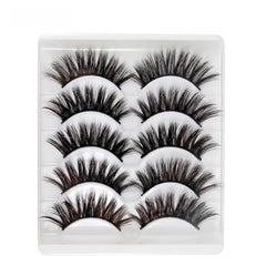 5 pairs of eyelashes