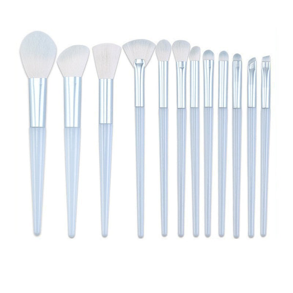12pcs Makeup Brushes Set, Soft Bristle Eye Shadow Brush, Professional Eye Makeup Brushes Kit for Blending Concealer Eyebrow Eyeliner, Portable Cosmetic Brushes