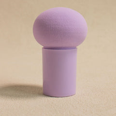 Colorful Mushroom-Shaped Cushioned Powder Puff