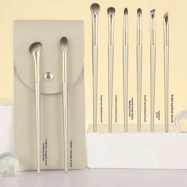 Gilded Professional Makeup Brush Set with Travel Case Suitable for Foundation Brush Blush Brush Eyeshadow Brush