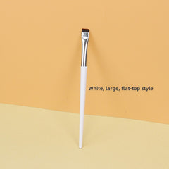 Flat Head Brushes Suitable for Eye Makeup, Eyebrow Detailing, Concealer Application with Foundation and Concealing Cream Beauty Brushes