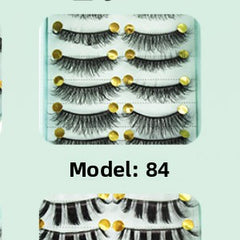 3D Voluminous False Eyelashes 10 Pairs