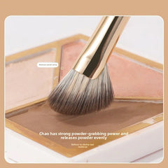 Gilded Professional Makeup Brush Set with Travel Case Suitable for Foundation Brush Blush Brush Eyeshadow Brush