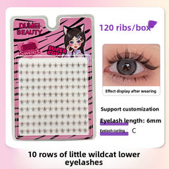 False Eyelashes Variety Pack with Glue