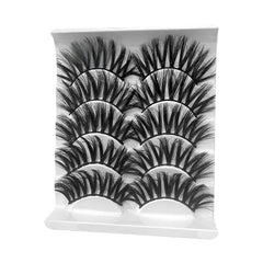 5 pairs of eyelashes
