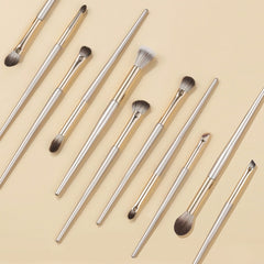 Gilded Professional Makeup Brush Set with Travel Case Suitable for Foundation Brush Blush Brush Eyeshadow Brush