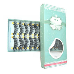 3D Voluminous False Eyelashes 10 Pairs