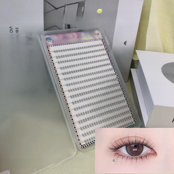 Natural Glue-Free Cartoon False Eyelashes Glue-Free Design Convenient Application Without Messy Adhesives Natural Simulation Realistic Appearance For Enhanced Beauty  Suitable for Beginners