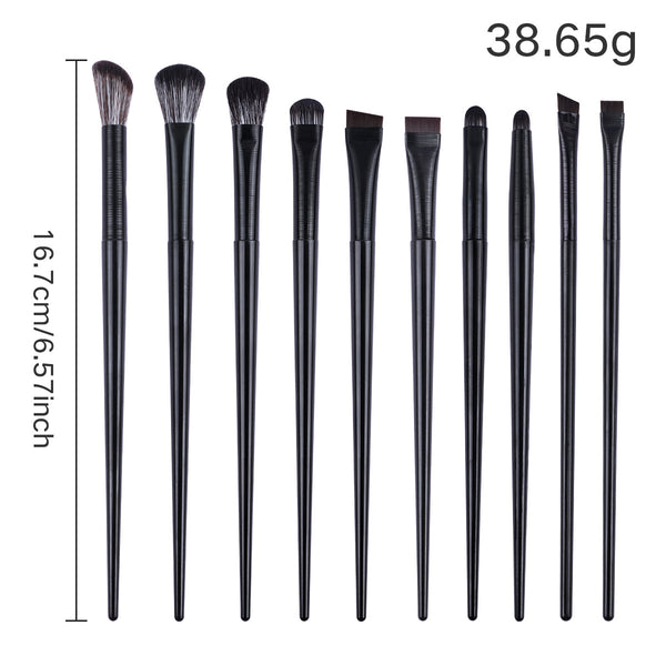 Ultra-Thin Precision Makeup Brush Flat Head Eyeliner & Eyebrow Brush Fine Bristles for Precise Lower Lash Line & Angled Application Compact and Portable Ideal for Daily Makeup