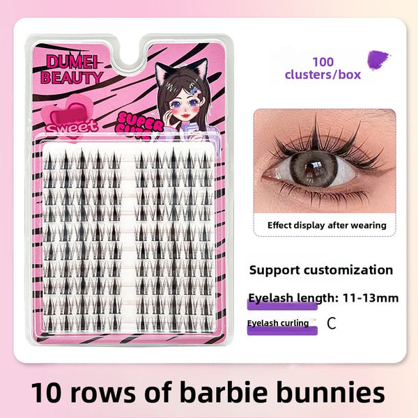False Eyelashes Variety Pack with Glue Ultra-Thin And Feather-Light For Comfortable Wear With Zero Burden Natural Effect Paper-Thin Texture For A Realistic And Seamless Appearance