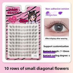 False Eyelashes Variety Pack with Glue