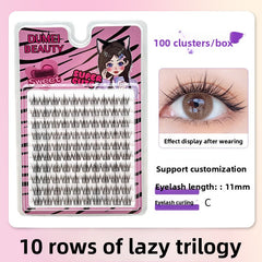 False Eyelashes Variety Pack with Glue