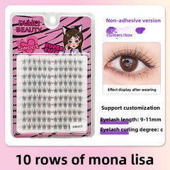 False Eyelashes Variety Pack with Glue