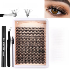 DIY Segmented False Eyelashes Clusters