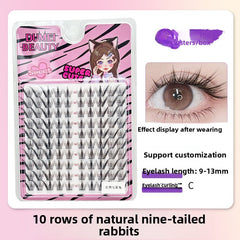 False Eyelashes Variety Pack with Glue