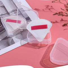 Soft Makeup Powder Puff SpongeMade From Hydrophilic Polyurethane For Gentle And Comfortable Application, Versatile Shapes Available In Square, Round And Triangular Designs To Suit User Preferences