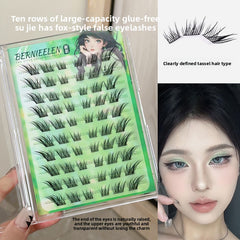 Segmented Design Mimics Natural Lash Growth For A Soft, High-E-End Appearance Easy Application Single Cluster Format Simplifies Application, Ideal For Beginners