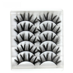 5 pairs of eyelashes