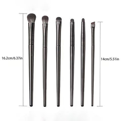 Ultra-Thin Precision Makeup Brush Flat Head Eyeliner & Eyebrow Brush Fine Bristles for Precise Lower Lash Line & Angled Application Compact and Portable Ideal for Daily Makeup